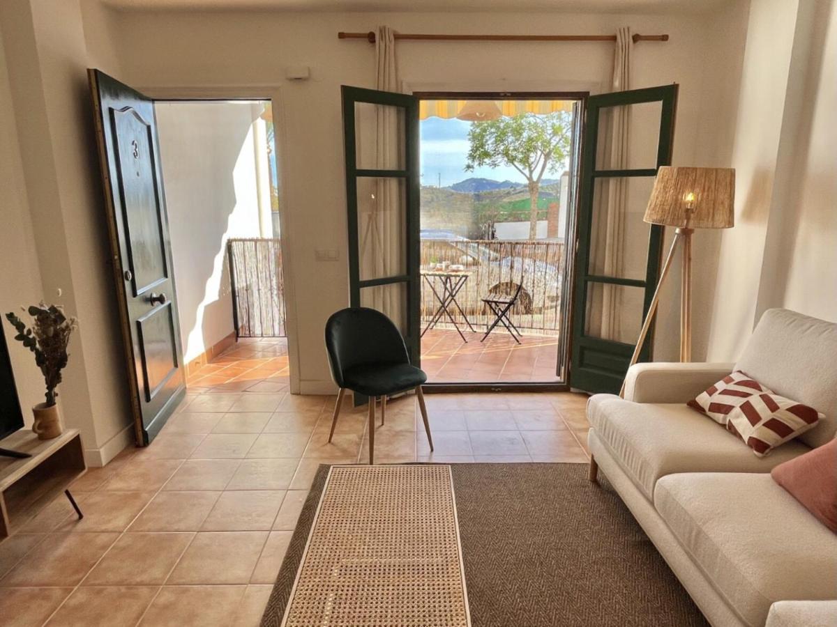 Appartamento Casa La Aguanosa Con Piscina Y Vistas Al Mar Frigiliana Esterno foto